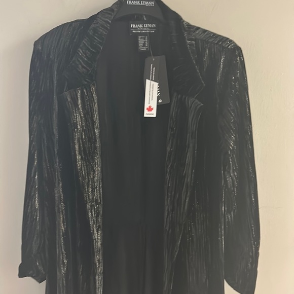 FRANK LYMAN BLACK WITH GOLD SNAKE SHIRT 214325